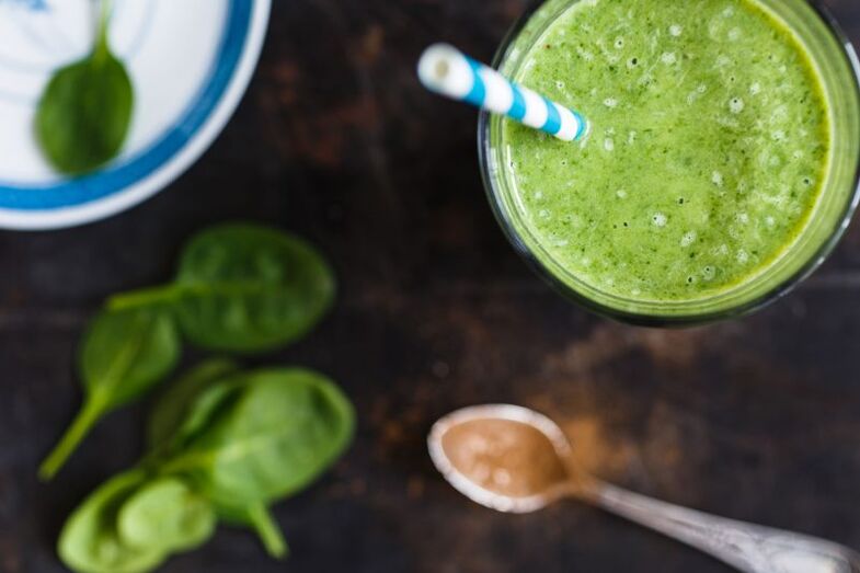 spinach slimming smoothie