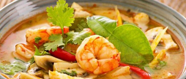 low-carb shrimp soup