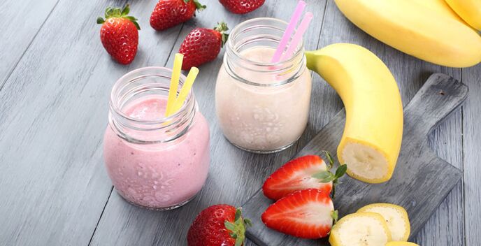 Strawberry and banana smoothie can help you lose weight
