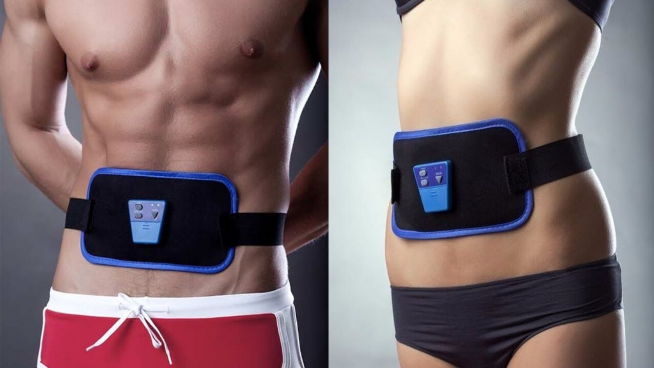 electric abdominal slimming belt