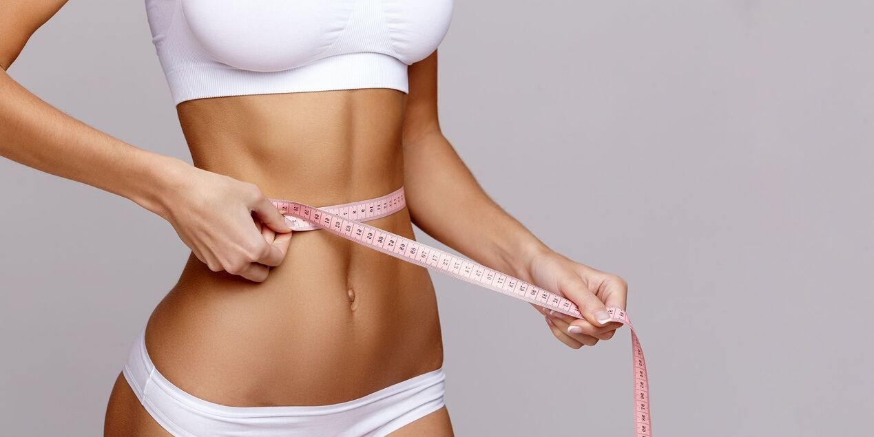 The girl achieved the desired weight loss result by following the principles of the diet